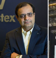 Sanjay Shah, CEO da Vistex, morreu após despencar de mais de 4,5 metros de altura durante evento corporativo na Índia  Foto: Reprodução/Montagem/Redes Sociais 