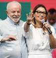 Lula e Janja em evento no fim de dezembro em Brasília  Foto: Wilton Junior/Estadão / Estadão