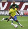 Endrick se destaca em vitória do Brasil   Foto: FEDERICO PARRA/AFP via Getty Images / Esporte News Mundo