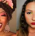 Maquiagem de Carnaval: 15 inspirações para você arrasar nos blocos  Foto: Reprodução Instagram