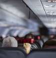 Cabine interna de avião  Foto: iStock