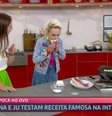 Ana Maria cospe pipoca com ovo no 'Mais Você'  Foto: Reprodução/Globo