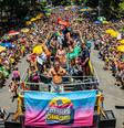 Imagem mostra carnaval de rua de BH.  Foto: Reprodução/Instagram @carnavaldebh