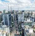 Vista de São Paulo  Foto: Reprodução/Twitter @prefsp