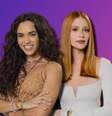 Luna e Preciosa: atuações convincentes de Giovana Cordeiro e Marina Ruy Barbosa hipnotizam o público  Foto: Reproduções