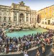 Fontana di Trevi é um dos pontos turísticos mais concorridos de Roma  Foto: iStock