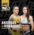 UFC 300 - Jéssica Bate Estaca x Marina Rodriguez   Foto: Divulgação/UFC / Esporte News Mundo