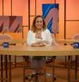 Cissa Guimarães no novo cenário do 'Sem Censura': o retorno da atração deve agradar a quem gosta de uma boa conversa na TV  Foto: Tomaz Silva/EBC