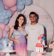 Syang e Leandro estavam ansiosos pela chegada de Malya, a primeira filhado casal  Foto: Arquivo Pessoal