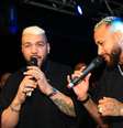 Neymar cantou com Belo durante a festa de aniversário do ex-jogador Romário  Foto:   / Fabrício Pioyani/Agnews