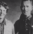 Amelia Earhart e Fred Noonan antes de uma viagem aérea.   Foto: Foto: reprodução instagram @deep.sea.vision