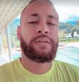 Neymar mostrou barriga em vídeo nas redes sociais  Foto: Reprodução/Instagram