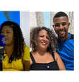 Fora do 'BBB 24', mãe e mulher de Davi tem relação complicada e marcada por troca de farpas.  Foto: Reprodução, Internet / Purepeople