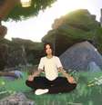 App usa IA para criar ilha no metaverso para prática de meditação  Foto: Divulgação/Replika