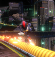 Shadow se junta ao Sonic Clássico e ao Sonic Moderno na nova versão de Generations  Foto: Sega / Divulgação