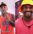 Montagem: Bruno Magnata, da banda La Fúria, e Davi, confinado no BBB24  Foto: Reprodução/Instagram