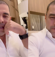 Zezé Di Camargo está careca para implante capilar  Foto: @zezedicamargo