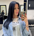Flavia Borzone esteticista italiana que está tentando provar parentesco com a família  Lamborghini.  Foto: Foto: reprodução Instagram @flavia_borzone 