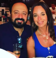 Ele foi preso junto com a sua esposa, Julieta Nardi, que também era fugitiva da Justiça. Prisão foi feita pela Interpol  Foto: Reprodução/Redes Sociais