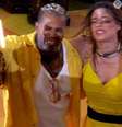 'BBB 24': Rodriguinho e Thiaguinho se abraçam ao som de 'A Amizade é Tudo'.  Foto: Reprodução, TV Globo / Purepeople