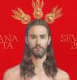 A representação de Jesus na obra do artista Salustiano García  Foto: Reprodução Instagram/@sevillasemanasanta / BBC News Brasil