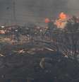 Incêndio em Vina del Mar, no Chile  Foto: Rodrigo Garrido 