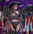 Anitta faz homenagem a escola de samba Estácio de Sá  Foto: Ettore Chiereguini/Terra