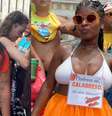 Polêmica no BBB vira fantasia no carnaval de rua do Rio de Janeiro  Foto: Terra/Jerson Pita