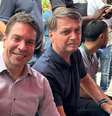 Carlos Bolsonaro e Alexandre Ramagem são investigados por suposta 'Abin Paralela' no governo de Jair Bolsonaro  Foto: Reprodução/ Redes Sociais de Alexandre Ramagem / BBC News Brasil