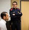 Caso Daniel Alves: veja fotos do primeiro dia de audiências   Foto: Jordi BORRAS / POOL / AFP) ( / Esporte News Mundo