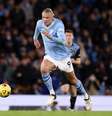Haaland em jogo entre Manchester City e Burnley, pela Premier League   Foto: Naomi Baker | Getty Images / Esporte News Mundo