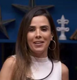 Wanessa Camargo afirmou que Davi já conseguiu a bolsa para a sua faculdade e perguntou: "O que ele AINDA está fazendo aqui?”  Foto: Reprodução/Globo
