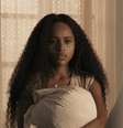 Maria Santa (Duda Santos) em 'Renascer'  Foto: Reprodução/Globo / Mais Novela