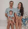 Estevão, filho de Aurélio e Mônica, foi diagnosticado com AME tipo 1 quando estava prestes a completar seis meses de idade  Foto: Mel Bueno