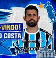 Grêmio anuncia reforço para o ataque, Diego Costa é tricolor! (Foto/Reprodução: Grêmio)  Foto: Esporte News Mundo