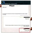 Troca de mensagens entre Bolsonaro e Cid, que compartilham as notícias sobre a minuta do golpe  Foto: Reprodução