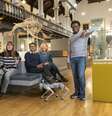 Robô promete ser futura opção a cão-guia  Foto: Universidade de Glasgow