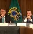 Reunião do ex  Foto: presidente Jair Bolsonaro com ministros -  Reprodução/ CNN / Perfil Brasil