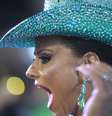 Viviane Araújo é rainha de bateria da Mancha Verde há 19 anos   Foto: Ricardo Matsukawa/Especial para o Terra