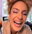 Claudia Leitte se confunde com fantasia de urso: ‘Achei que fosse uma gata’  Foto: Reprodução/Instagram