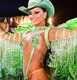 Viviane Araújo arrasa no desfile da Mancha Verde na madrugada deste sábado, 10, pelo carnaval de SP.  Foto: AGNews, Leo Franco / Purepeople