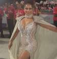 Valéria Valenssa desfila com vestido de 20 mil pedras  Foto: Rogério Fidalgo/AgNews