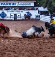 Competição de vaquejada no Parque & Haras Luanna, em Vitorino Freire, no interior do Maranhão. Ministro Juscelino Filho é defensor das vaquejadas e criador de cavalos da raça Quarto de Milha  Foto: Facebook/Prefeitura de Vitorino Freire / Estadão
