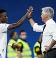 Vini Jr e Carlo Ancelotti  Foto: Lance!