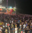 Teve um apagão na Barra na noite de ontem  Foto: Reprodução/X