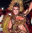 Paolla Oliveira na Grande Rio: o detalhe incomum que você não viu da fantasia de onça é o grande segredo do look de Carnaval.  Foto: AGNews / Purepeople