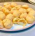 MASSA CHOUX SEM GLÚTEN E SEM LACTOSE  Foto: Bake and Cake Gourmet
