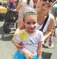 Sara, de 6 anos, é venezuelana e está aproveitando o carnaval de São Paulo  Foto: Bruno Almeida/Terra