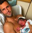 Pedro Andrade e sua filha Isabel   Foto: Instagram / Reprodução