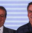 O presidente do PL, Valdemar Costa Neto, ao lado do ex-presidente Jair Bolsonaro  Foto: JOSÉ LUIZ TAVARES/FUTURA PRESS/ESTADÃO CONTEÚDO 